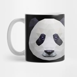 Pixelated Panda Face Nerd Animal Lover Gift Mug